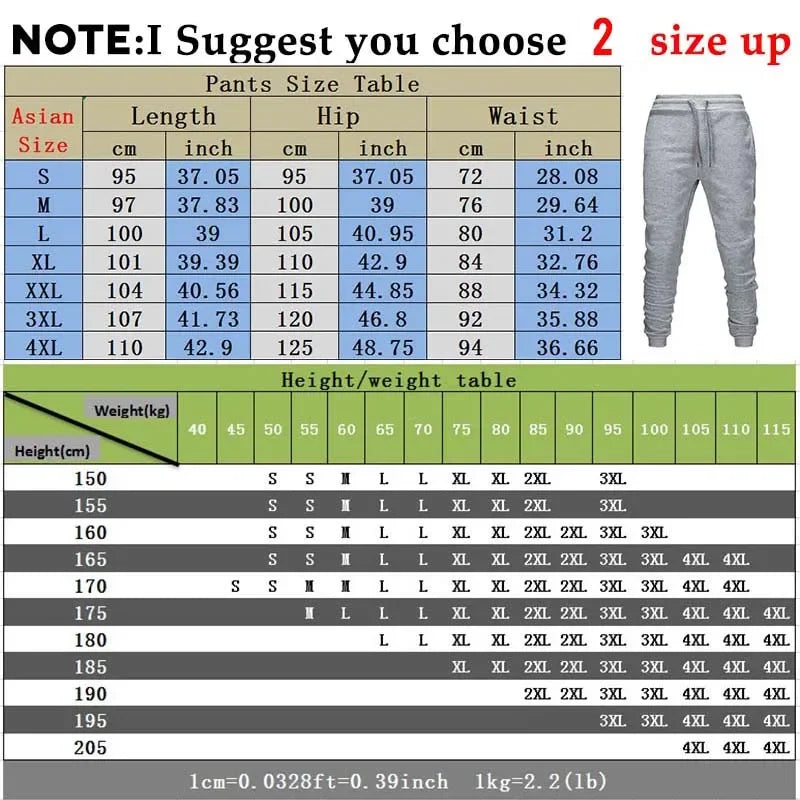 2024 New Men's Pants Spring and Autumn Men's Casual Pants Sports Jogging Sportswear Sports Pants Harajuku Street Print Pants